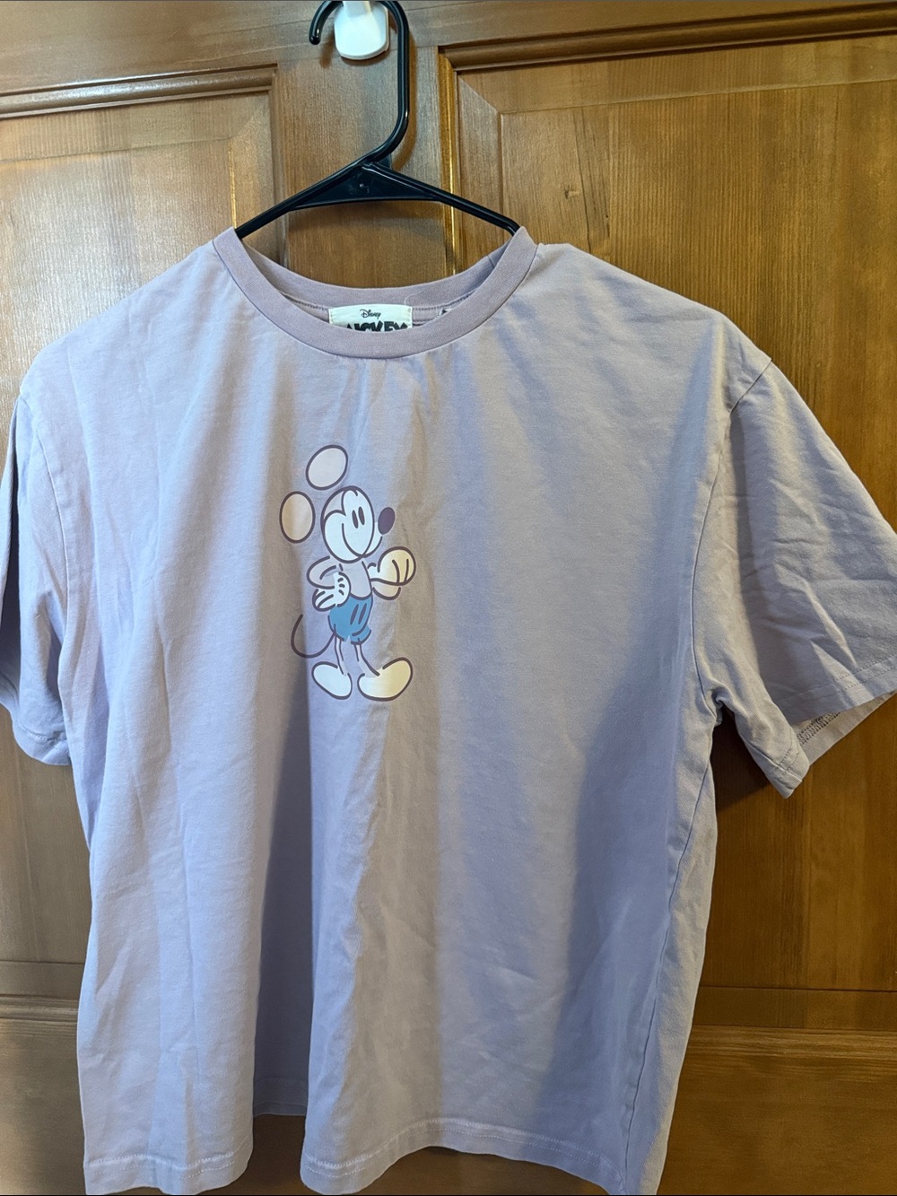 Disney Lavender Mickey Mouse Graphic Tee